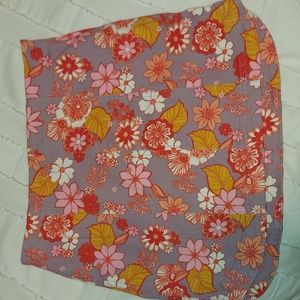 Pink Lily New without tags floral skirt size medium.